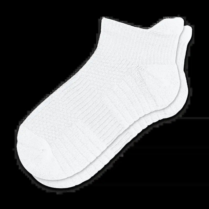 [5-Pack] Unisex Ankle Compression Socks - Viasox 14 Mmhg Uniform Compression, Bamboo Blend, Seamless, Supportive, Gentle, Moisture-Wicking, Improved Circulation, Foot Pain Relief, Less Foot Fatigue, All-Day Comfort for Exercise, Travel