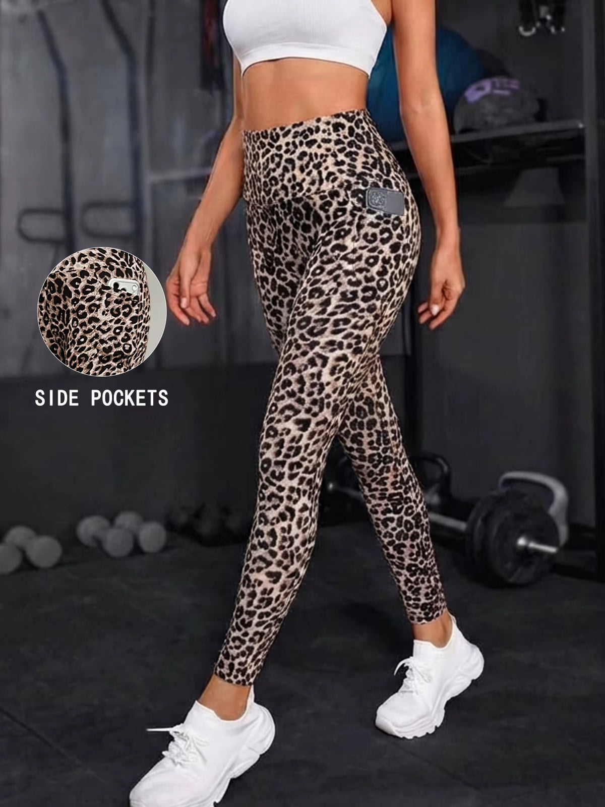 Women Yoga Leggings with Pockets High Waisted Super Soft Tummy Control for Workout Running